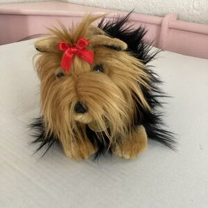 Aurora miyoni realistic yorkie terrier Yorkshire plush stuffed dog NWT
